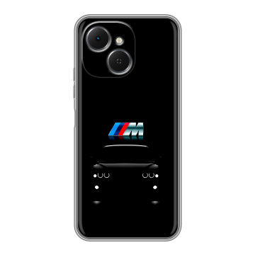 Силиконовый чехол на Tecno Spark 40C с принтом БМВ BMW Силиконовый чехол на Tecno Spark 40C с принтом БМВ BMW