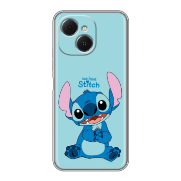 Силиконовый чехол на Tecno Spark 40C с принтом Лило и Стич