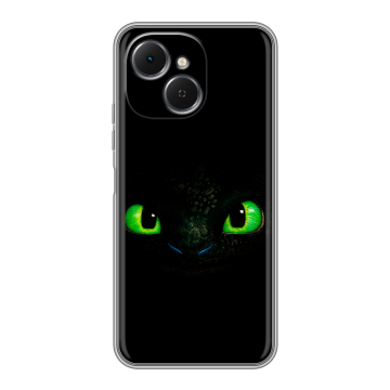 Силиконовый чехол на Tecno Spark 40C с принтом Как приручить дракона Силиконовый чехол на Tecno Spark 40C с принтом Как приручить дракона