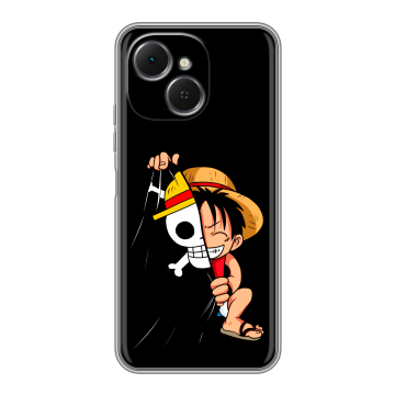 Силиконовый чехол на Tecno Spark 40C с принтом One Piece Ван Пис Силиконовый чехол на Tecno Spark 40C с принтом One Piece Ван Пис
