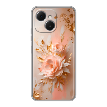 Силиконовый чехол на Tecno Spark 40C с принтом женский Силиконовый чехол на Tecno Spark 40C с принтом женский