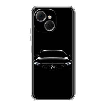Силиконовый чехол на Tecno Spark 40C с принтом Mercedes Мерседес Силиконовый чехол на Tecno Spark 40C с принтом Mercedes Мерседес