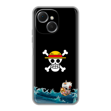 Силиконовый чехол на Tecno Spark 40C с принтом One Piece Ван Пис Силиконовый чехол на Tecno Spark 40C с принтом One Piece Ван Пис