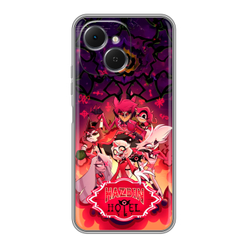 Силиконовый чехол на Tecno Spark 40C с принтом Hazbin Hotel Отель Хазбин Силиконовый чехол на Tecno Spark 40C с принтом Hazbin Hotel Отель Хазбин