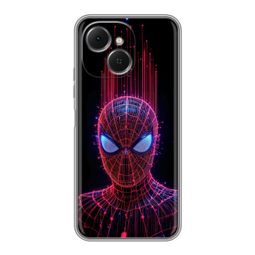 Силиконовый чехол на Tecno Spark 40C с принтом Spiderman Человек паук Силиконовый чехол на Tecno Spark 40C с принтом Spiderman Человек паук