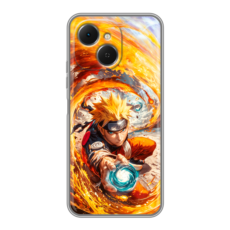 Силиконовый чехол на Tecno Spark 40C с принтом Аниме Наруто Naruto Силиконовый чехол на Tecno Spark 40C с принтом Аниме Наруто Naruto