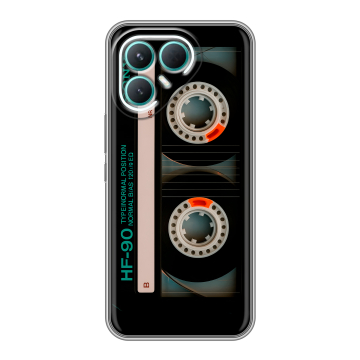 Силиконовый чехол на Tecno Pova 7 Pro 5G с принтом Кассета Силиконовый чехол на Tecno Pova 7 Pro 5G с принтом Кассета