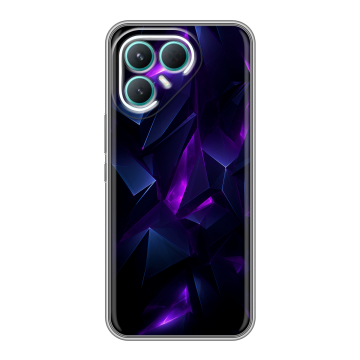 Силиконовый чехол на Tecno Pova 7 Pro 5G с принтом Абстракиция
