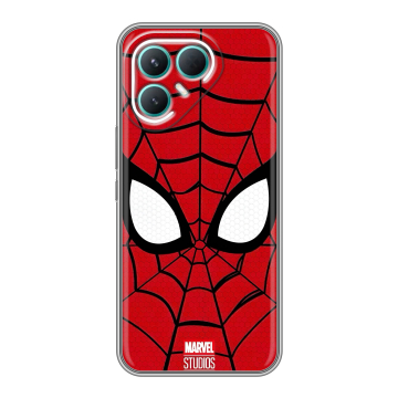 Силиконовый чехол на Tecno Pova 7 Pro 5G с принтом человек паук spiderman Силиконовый чехол на Tecno Pova 7 Pro 5G с принтом человек паук spiderman