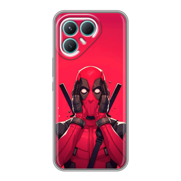 Силиконовый чехол на Tecno Pova 7 Pro 5G с принтом Дедпул Deadpool Силиконовый чехол на Tecno Pova 7 Pro 5G с принтом Дедпул Deadpool
