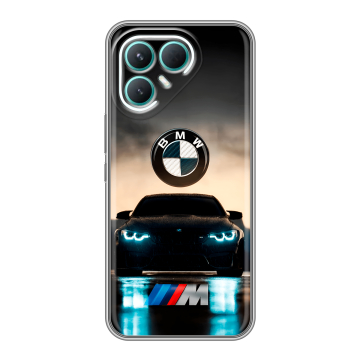Силиконовый чехол на Tecno Pova 7 Pro 5G с принтом БМВ BMW Силиконовый чехол на Tecno Pova 7 Pro 5G с принтом БМВ BMW