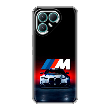 Силиконовый чехол на Tecno Pova 7 Pro 5G с принтом БМВ BMW Силиконовый чехол на Tecno Pova 7 Pro 5G с принтом БМВ BMW