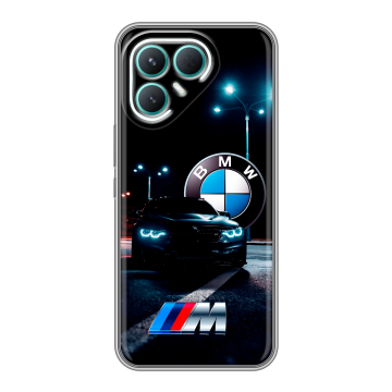 Силиконовый чехол на Tecno Pova 7 Pro 5G с принтом БМВ BMW Силиконовый чехол на Tecno Pova 7 Pro 5G с принтом БМВ BMW