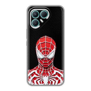 Силиконовый чехол на Tecno Pova 7 Pro 5G с принтом человек паук spiderman Силиконовый чехол на Tecno Pova 7 Pro 5G с принтом человек паук spiderman