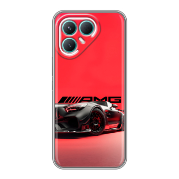Силиконовый чехол на Tecno Pova 7 Pro 5G с принтом Мерседес Mercedes AMG Силиконовый чехол на Tecno Pova 7 Pro 5G с принтом Мерседес Mercedes AMG
