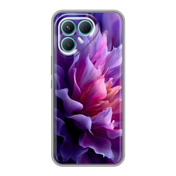 Силиконовый чехол на Tecno Pova 7 Pro 5G с принтом женский цветы Силиконовый чехол на Tecno Pova 7 Pro 5G с принтом женский цветы