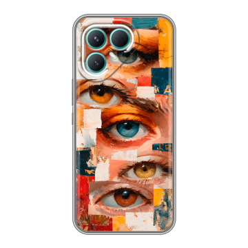 Силиконовый чехол на Tecno Pova 7 Pro 5G с принтом Модный принт Силиконовый чехол на Tecno Pova 7 Pro 5G с принтом Модный принт