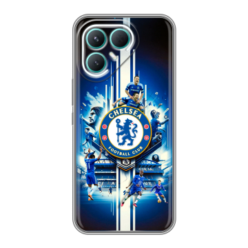 Силиконовый чехол на Tecno Pova 7 Pro 5G с принтом Chelsea Челси Силиконовый чехол на Tecno Pova 7 Pro 5G с принтом Chelsea Челси