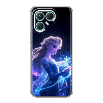 Силиконовый чехол на Tecno Pova 7 Pro 5G с принтом Холодное сердце Frozen Силиконовый чехол на Tecno Pova 7 Pro 5G с принтом Холодное сердце Frozen