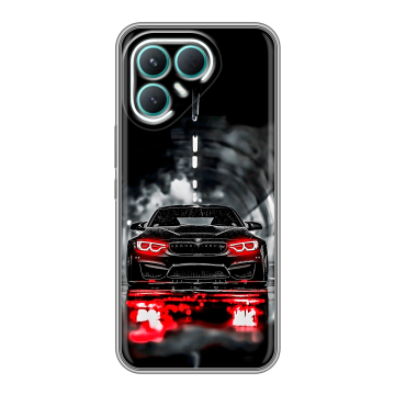Силиконовый чехол на Tecno Pova 7 Pro 5G с принтом BMW БМВ Силиконовый чехол на Tecno Pova 7 Pro 5G с принтом BMW БМВ