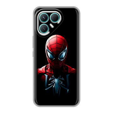 Силиконовый чехол на Tecno Pova 7 Pro 5G с принтом Spiderman Человек паук Силиконовый чехол на Tecno Pova 7 Pro 5G с принтом Spiderman Человек паук