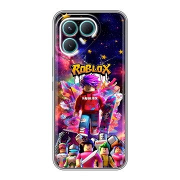 Силиконовый чехол на Tecno Pova 7 Pro 5G с принтом Roblox Роблокс Силиконовый чехол на Tecno Pova 7 Pro 5G с принтом Roblox Роблокс