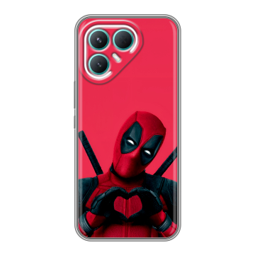 Силиконовый чехол на Tecno Pova 7 Pro 5G с принтом Дедпул Deadpool Силиконовый чехол на Tecno Pova 7 Pro 5G с принтом Дедпул Deadpool