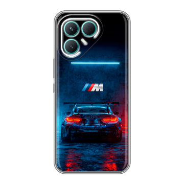 Силиконовый чехол на Tecno Pova 7 Pro 5G с принтом BMW БМВ Силиконовый чехол на Tecno Pova 7 Pro 5G с принтом BMW БМВ