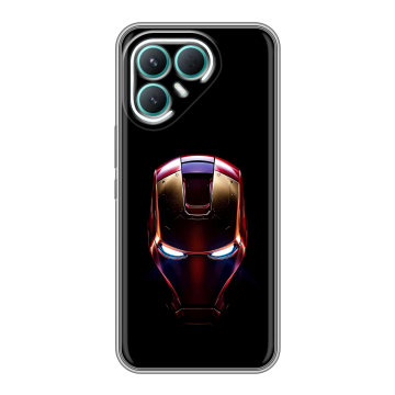 Силиконовый чехол на Tecno Pova 7 Pro 5G с принтом IronMan Железный человек Силиконовый чехол на Tecno Pova 7 Pro 5G с принтом IronMan Железный человек