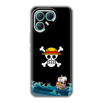 Силиконовый чехол на Tecno Pova 7 Pro 5G с принтом One Piece Ван Пис Силиконовый чехол на Tecno Pova 7 Pro 5G с принтом One Piece Ван Пис