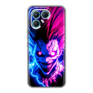 Силиконовый чехол на Tecno Pova 7 Pro 5G с принтом Death note Тетрадь смерти