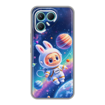 Силиконовый чехол на Tecno Pova 7 Pro 5G с принтом Labubu Лабубу