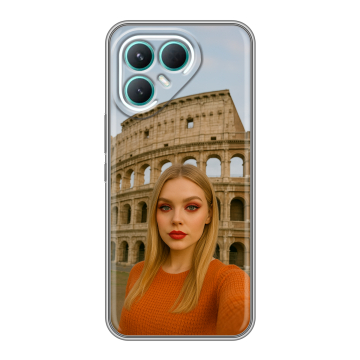 Силиконовый чехол на Tecno Pova 7 Pro 5G с принтом чехол с фото