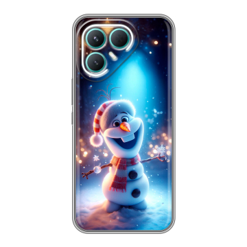 Силиконовый чехол на Tecno Pova 7 Pro 5G с принтом Новый год