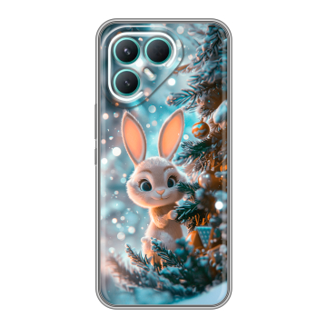 Силиконовый чехол на Tecno Pova 7 Pro 5G с принтом Новый год