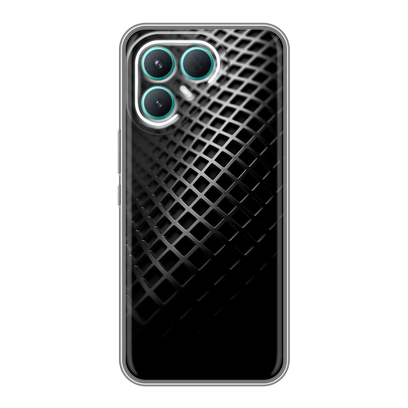 Силиконовый чехол на Tecno Pova 7 Pro 5G с принтом Текстура металла Силиконовый чехол на Tecno Pova 7 Pro 5G с принтом Текстура металла
