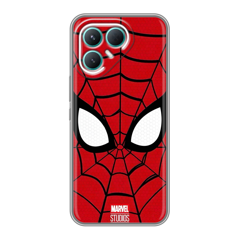 Силиконовый чехол на Tecno Pova 7 Pro 5G с принтом человек паук spiderman Силиконовый чехол на Tecno Pova 7 Pro 5G с принтом человек паук spiderman