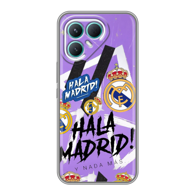 Силиконовый чехол на Tecno Pova 7 Pro 5G с принтом Real Madrid Реал Мадрид Силиконовый чехол на Tecno Pova 7 Pro 5G с принтом Real Madrid Реал Мадрид