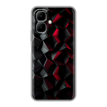 Силиконовый чехол на Infinix Smart 10 с принтом Абстракция Силиконовый чехол на Infinix Smart 10 с принтом Абстракция