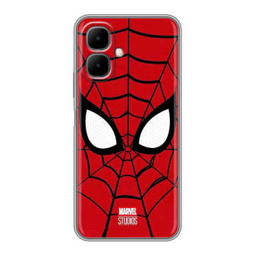 Силиконовый чехол на Infinix Smart 10 с принтом человек паук spiderman