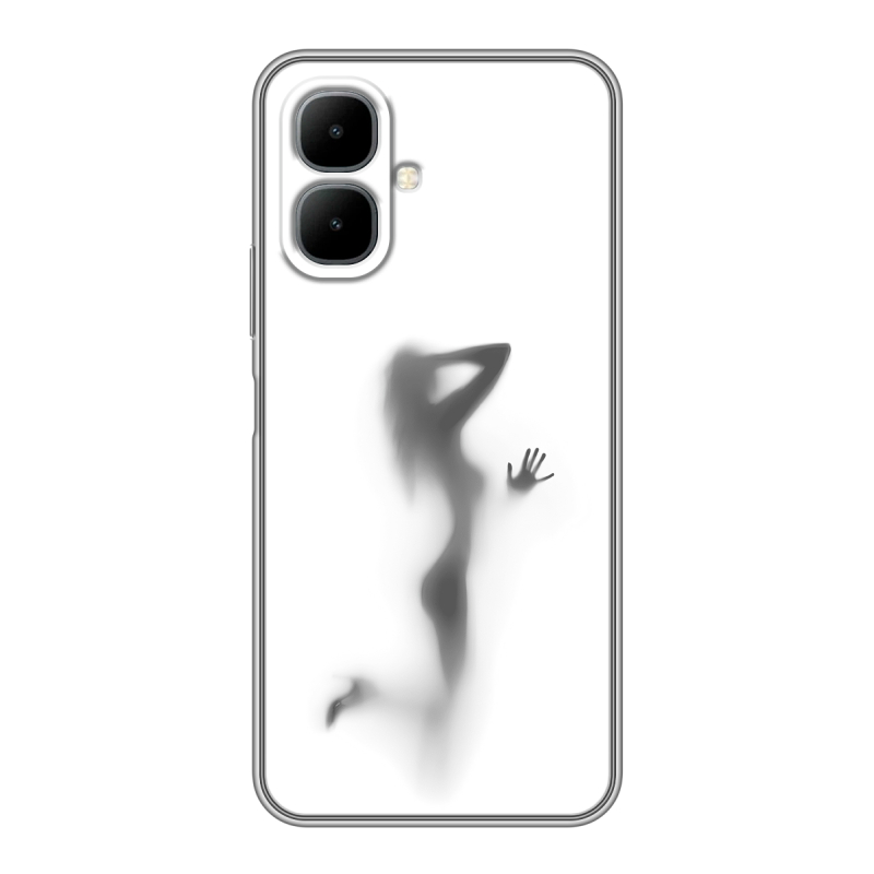 Силиконовый чехол на Infinix Smart 10 с принтом Силуэт Силиконовый чехол на Infinix Smart 10 с принтом Силуэт