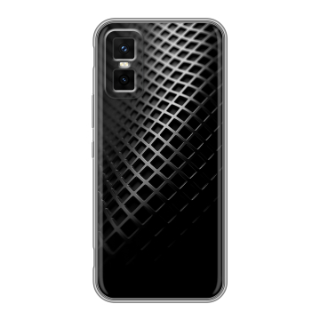 Силиконовый чехол на Infinix GT 30 Pro с принтом Текстура металла
