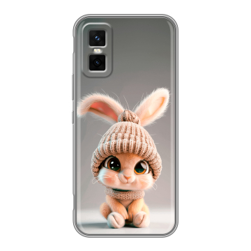 Силиконовый чехол на Infinix GT 30 Pro с принтом Кролик