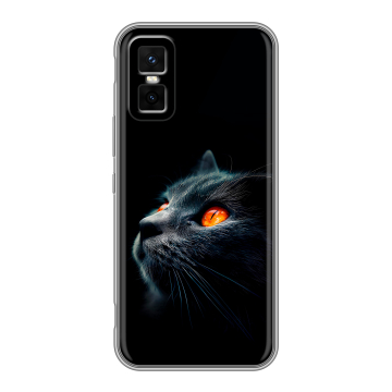 Силиконовый чехол на Infinix GT 30 Pro с принтом милый котик