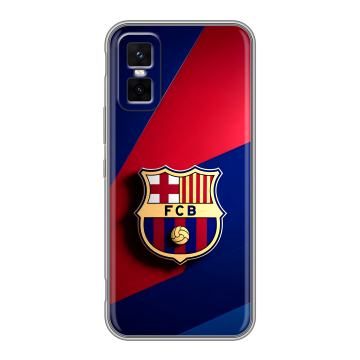 Силиконовый чехол на Infinix GT 30 Pro с принтом Барселона Barcelona Силиконовый чехол на Infinix GT 30 Pro с принтом Барселона Barcelona