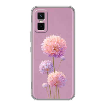 Силиконовый чехол на Infinix GT 30 Pro с принтом Цветы