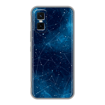 Силиконовый чехол на Infinix GT 30 Pro с принтом Космос звезды