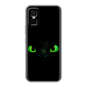 Силиконовый чехол на Infinix GT 30 Pro с принтом Как приручить дракона