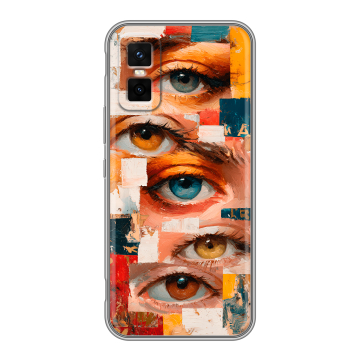 Силиконовый чехол на Infinix GT 30 Pro с принтом Модный принт