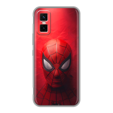 Силиконовый чехол на Infinix GT 30 Pro с принтом Spiderman Человек паук